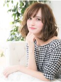 フェミニン♪大人無造作パーマ