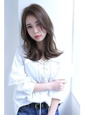 外ハネで作るリラクシーセミロング★★