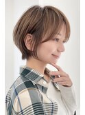 耳掛けショート×抜け感くびれヘア【瀧上丈司】