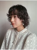 (stylist曽我）やわらかパーマのマッシュボブ