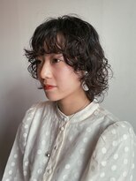 ドットプラス リム(Dot+LIM) (stylist曽我）やわらかパーマのマッシュボブ