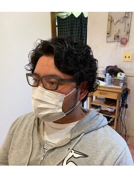 ベイブ ヘア メイク サロン(Babe hair make salon) スパイラルパーマ　ミディアム