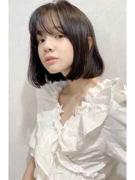 ノンダメージサロン ステラバイボヌール(Stella by Bonheur) 学生から大人女子まで、さらっと可愛いナチュラルボブ