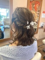 グラン パ ドゥ ドゥ(GRAND PAS DE DEUX)&nbsp;およばれヘア