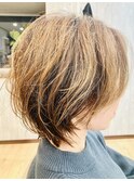 素髪ショート