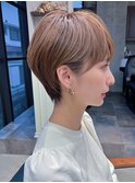 30代40代50代◎大人ナチュラルレイヤーショートボブ「The C」