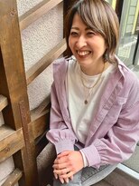 ヘアメイク マルナ 本店(HAIR MAKE MALUNA) 【MALUNA ヒマワリ】カジュアル×ナチュラルハイライト