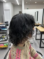 オムデュー(HOMME DEUX)&nbsp;【YUKI】スパイラルパーマ×前上がり