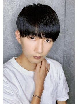 リークフー(Ree cu fuu) 10代20代30代/ツーブロック/ナチュラルマッシュ　黒髪