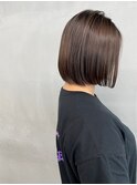 #切りっぱなしボブ