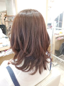 ヘアーズ 本店(HAIRZ) 《HAIRZ》一原☆軽やかなミディスタイル！