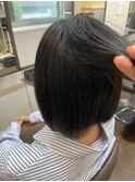 縮毛矯正×ボブカット
