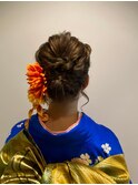簡単ヘアセット8