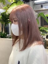 サンクプロジェクト(cinq PROJECT)&nbsp;ダブルカラーインナーカラーミルクティーベージュローライト韓国