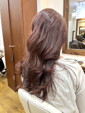 ジャストビューティー リアリー(just beauty Really) ピンクベージュ×艶髪ロング【横須賀中央 Really】