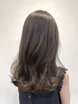 ザックラフィネ(ZACC raffine) オリーブベージュ/オリーブグレージュカラー/フェミニンカール