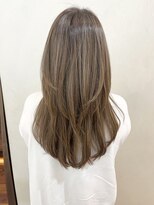 ネックス 表参道本店(nex)&nbsp;【nex 表参道】白髪ぼかし ハイライト ベージュカラー 齋藤