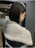 #ボブ#タッセルボブ#切りっぱなし#ボブヘア
