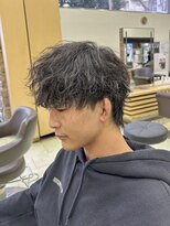 ゼスト 吉祥寺店(ZEST) 【波巻きスパイラル】波巻きパーマ/ウルフ/メンズ/吉祥寺