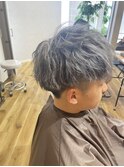 波巻きツイスパ～シルバーアッシュ～