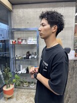 ナウ(now)&nbsp;スパイキーショート、パーマスタイル