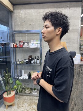 ナウ(now) スパイキーショート、パーマスタイル