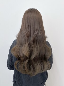 エルガ バイ コバルト(LGA by cobalt) ロングレイヤー×オリーブベージュ