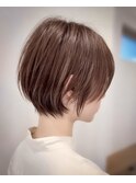 シークレットハイライト　フェザーショート