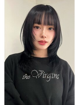 ランズ(LANDS) レイヤーカット 【韓国ヘア 大阪 梅田】