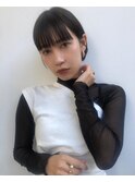 ぷつっと大人ミニボブ【Stylist ai honda】