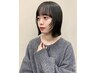 艶のある髪に。【ご新規様】カット+ケアカラー+365TR ￥10600