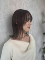 アトモスサニーテラス(Atmos sunny terrace) ロブ、ボブ、ミニボブのスタイルがとても得意です!