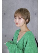 ディアローグ 自由が丘Luz店&nbsp;みんな可愛いショートボブ(自由が丘/ブリーチ/ケアブリーチ)
