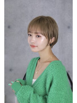 ディアローグ 自由が丘Luz店 みんな可愛いショートボブ(自由が丘/ブリーチ/ケアブリーチ)