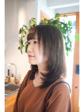 チェロ(CHERO) ★美髪ストレート＃顔まわりレイヤー＃BYKARTEトリートメント