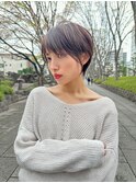 ミニウルフレイヤーカット顔周りカット前髪カットショート/大宮