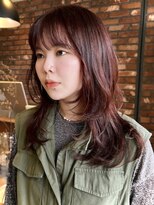 ボコカ(bococa)&nbsp;【macana指名】レイヤーカット暖色レッドオレンジブラウン