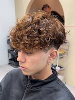 フィフス 渋谷(fifth) スペインカール×ハイウェイトマッシュで爽やかな印象に