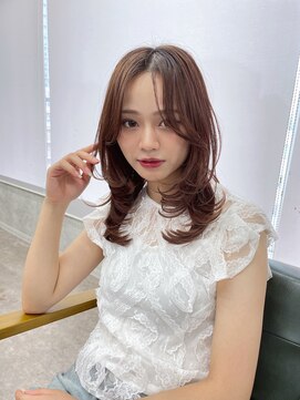 リミットバイアフィナー 大宮店(limit by Afinar) レイヤーカット/レイヤー/顔まわりレイヤー/ハッシュカット