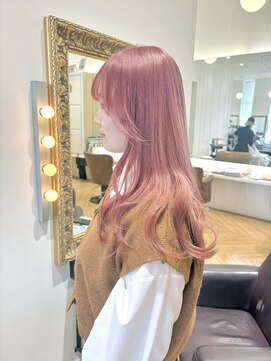 コワファースト  させぼ五番街店(COIFF1RST) ピンクカラー☆