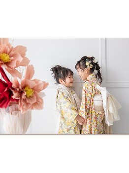 [朝6時半～受付]◆七五三/お宮参り/結婚式/推し活◆着付け・ヘアセット◎訪問着や振袖も◎