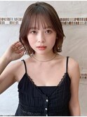 ☆大人可愛い切りっぱなしボブ くびれボブ　新宿