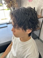 段 色気バンバンパーマ