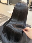 髪質改善ストレート