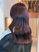 ロティー(loty)&nbsp;ブリーチなしダブルカラー ラベンダーピンク 透明感カラー 20代