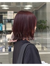 [戸塚/ブリーチなしダブルカラー/レイヤーカット/髪質改善ストレート/酸性ストレート/MEN'S]