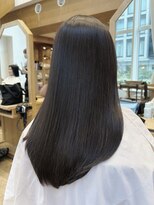 バイオレット 表参道店(Violet) 艶感No.1赤み消しアッシュブラウンイノアカラー
