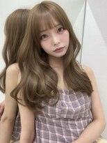 アイトーキョーエス 渋谷(AI TOKYO S)&nbsp;ブリーチなしヘアカラーヘーゼルベージュミルクティーベージュ