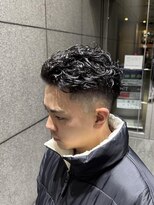 ヘアモード キクチ 銀座店 オールバックパーマ