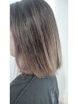 エイトタマプラ たまプラーザ店(EIGHT tamapla) 【EIGHTたまプラ】デザインカラー_切りっぱなしボブ